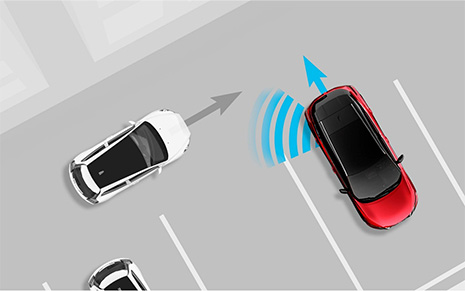 Rear cross traffic alert