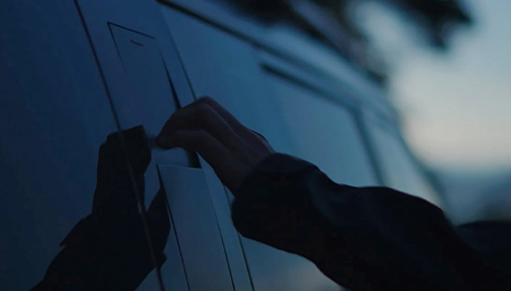 Santa Fe C-Pillar Assist Handle