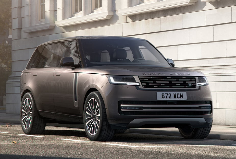 Front side view of Range Rover