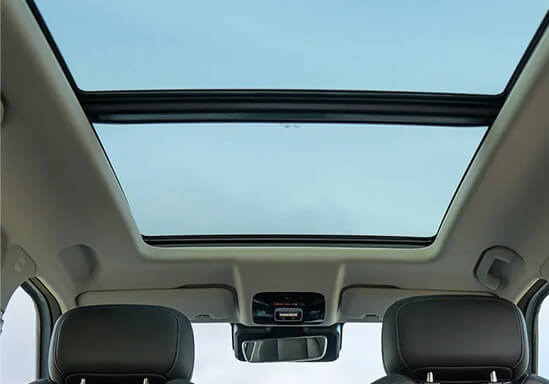 Panoramic sunroof