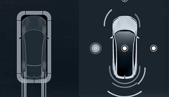 360° Surround View with Transparent Chassis