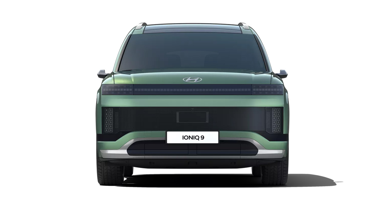 IONIQ 9 front view