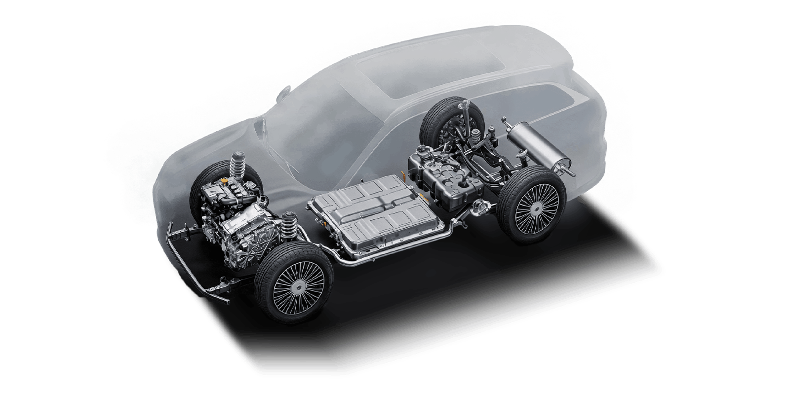 Image of a Chery TIGGO skeleton