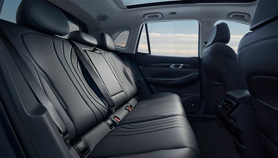 Geely Starray EM-i the refined detail - back seats