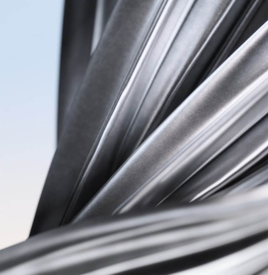 The EX30 uses renewable and recycled materials in new ways