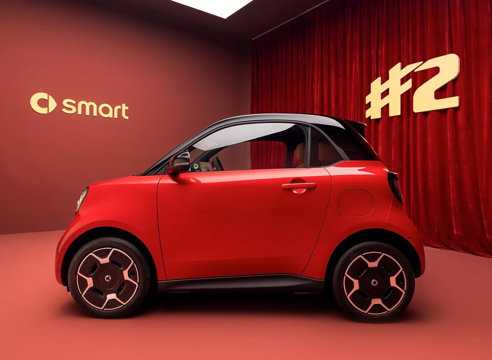 Side profile of the smart #2