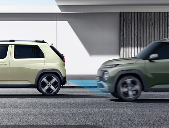 Parking Collision-Avoidance Assist Rear (PCA-R)