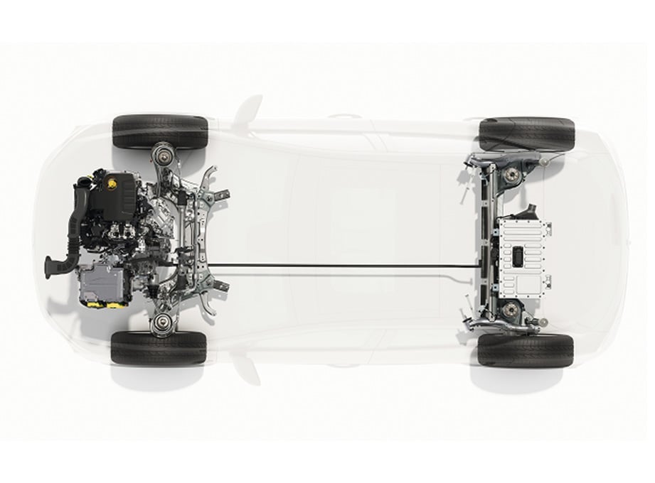 Renault Captur engine and chassis