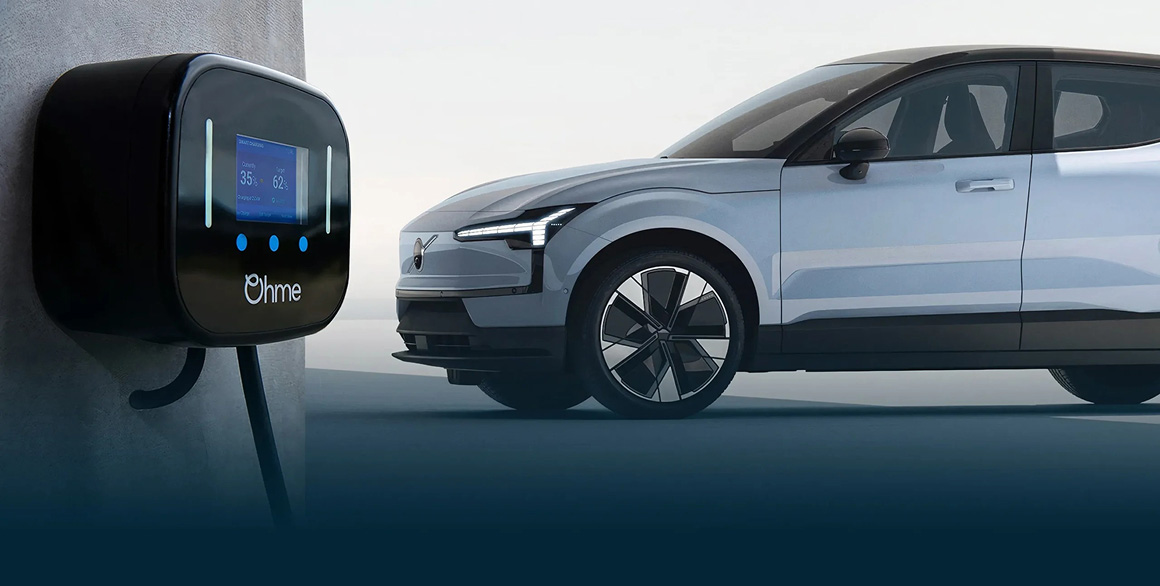 EX30 Ohme home charger