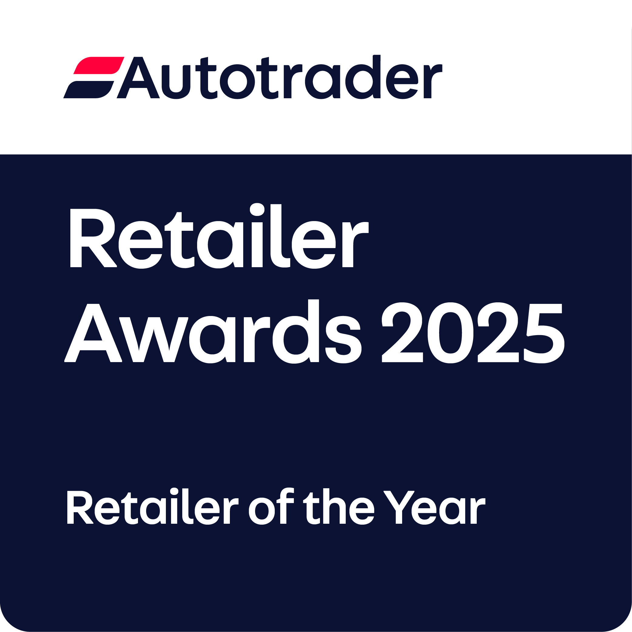 Retailer award logo for Retailer of the Year