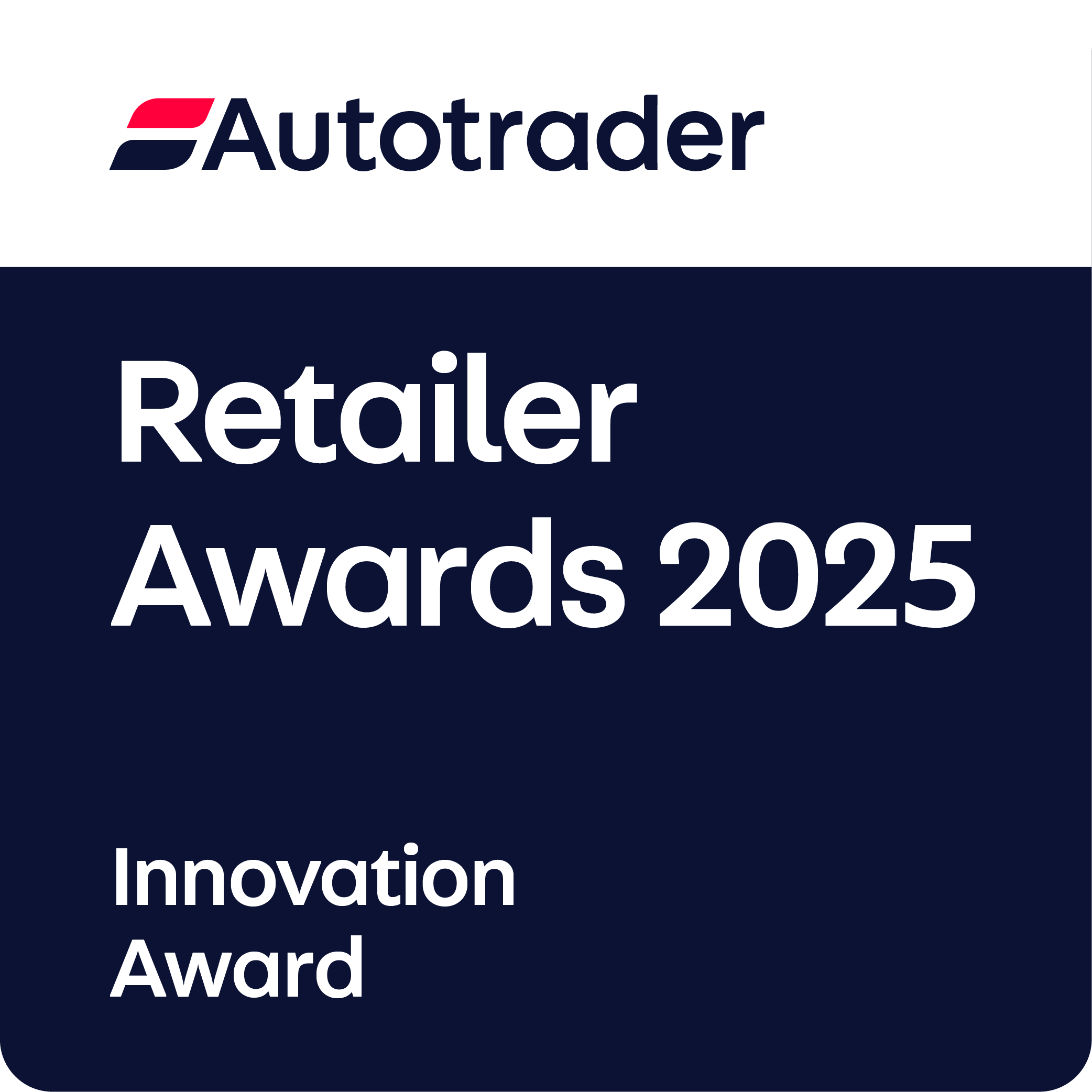 Retailer award logo for Innovation