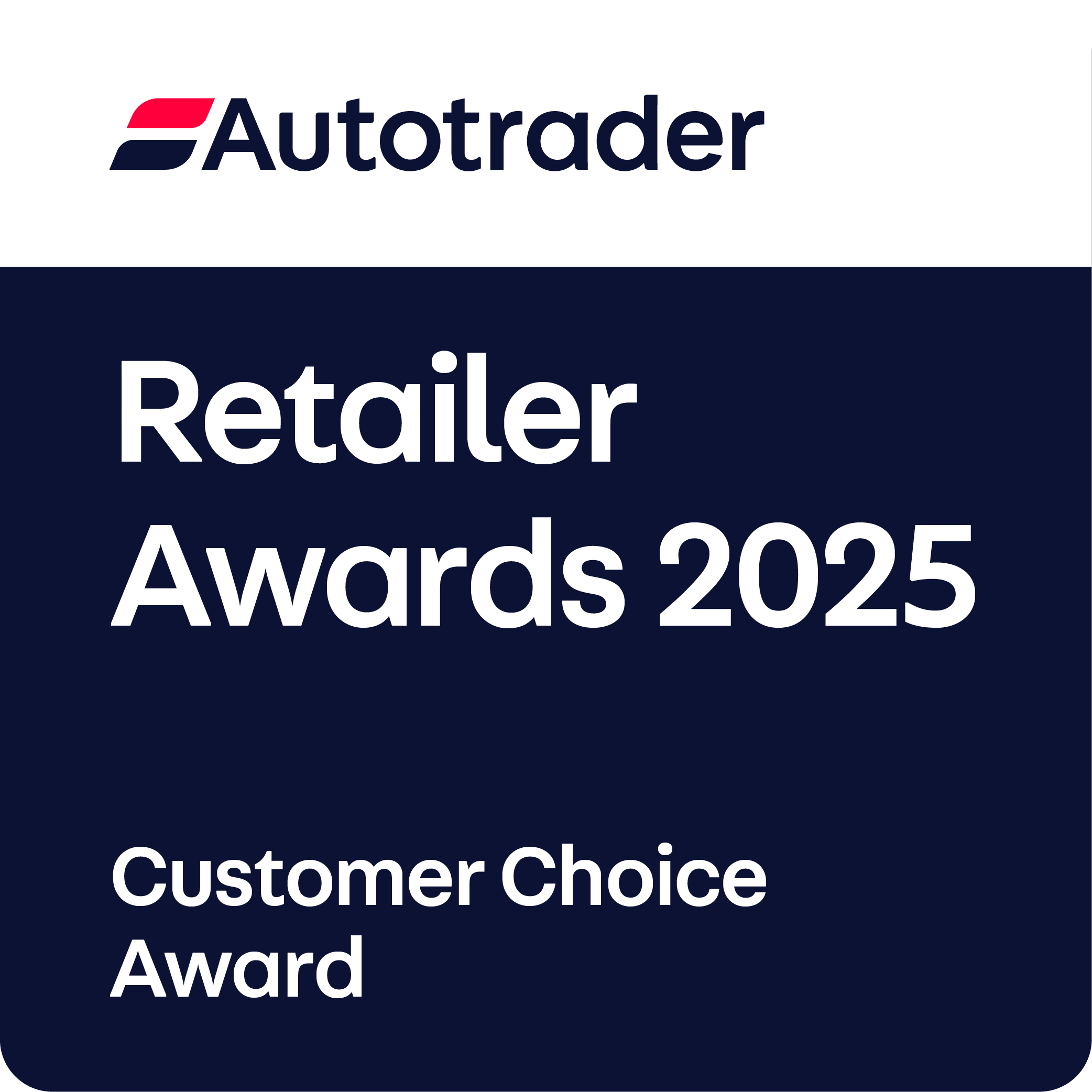 Retailer award logo for Customer Choice