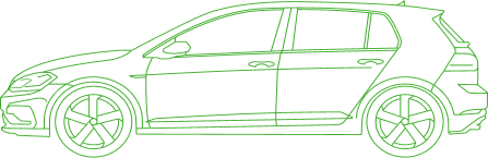Green car