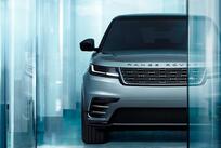 A front view of a Range Rover Velar