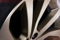 Alloy close up of a Range Rover Evoque
