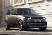 Front side view of Range Rover