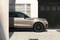 Side view of a Range Rover Velar