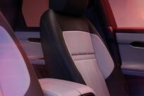 Seat detail of a Range Rover Evoque