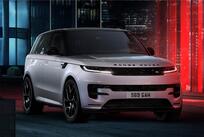 Front view of a Range Rover Sport
