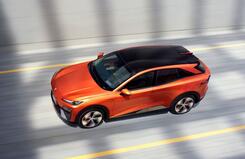 Changan Deepal S07 on road top view