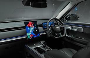 JAECOO 7 Interior facing the dashboard