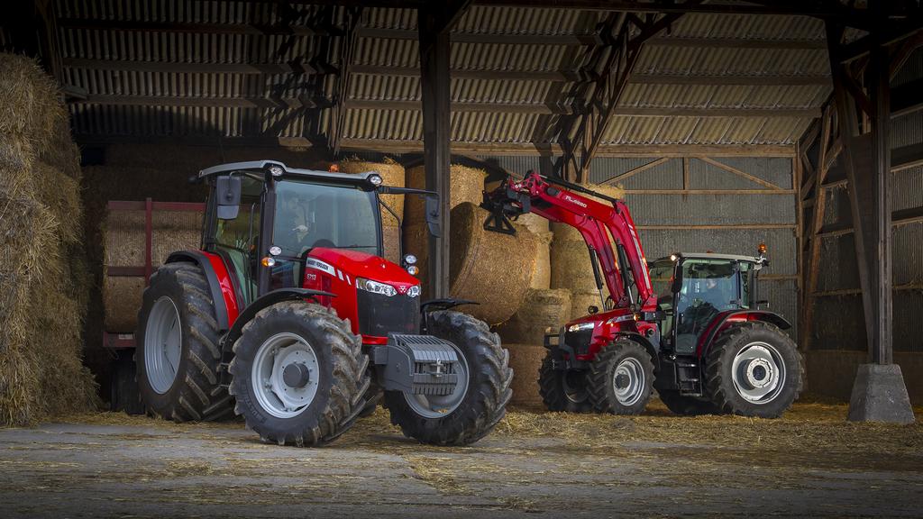 Second-hand MASSEY FERGUSON MF 6613 - Farm tractor - 130 hp - 2015