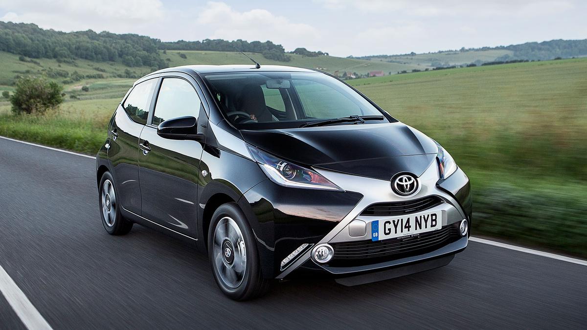 The Aygo is a likeable, but flawed city car 2014 Toyota Aygo front tracking