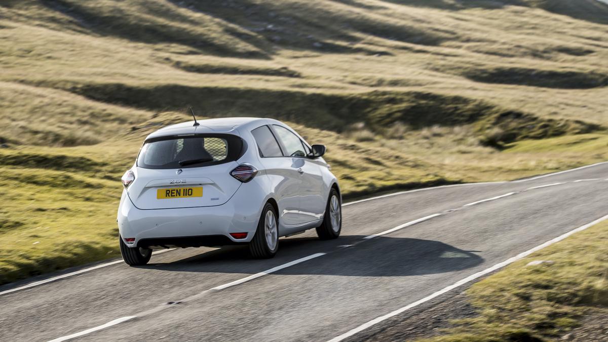 Renault Zoe Van review Renault Zoe Van review