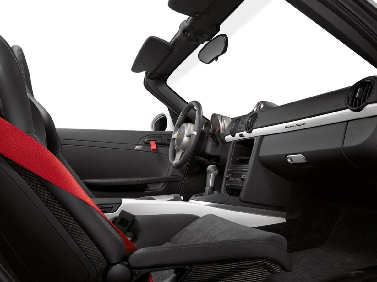 Porsche Boxster Spyder convertible