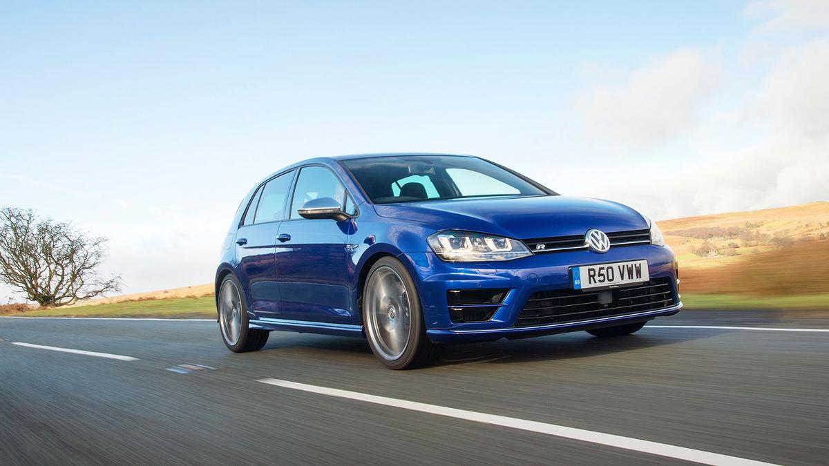 Huge pace and flexibility from turbocharged engine Volkswagen Golf R refinement
