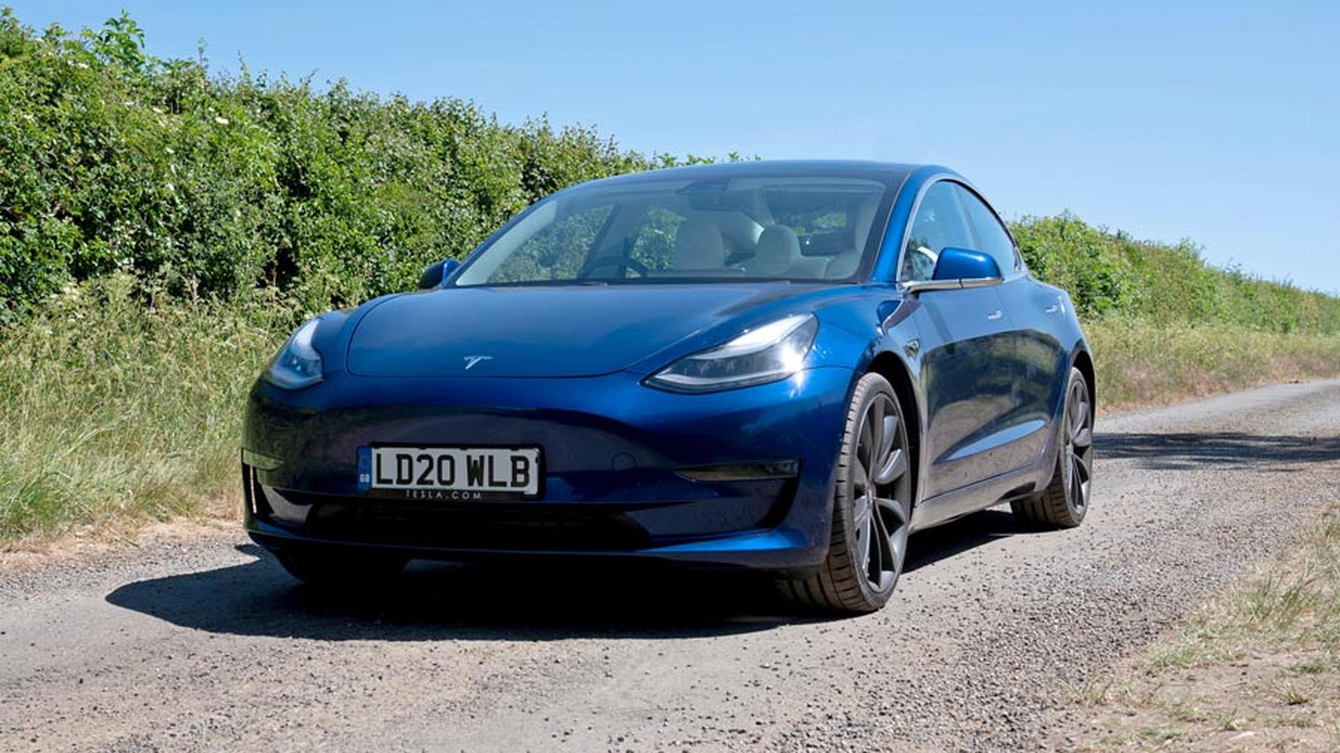 Tesla Model 3 lease cars AutoTrader UK
