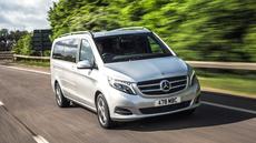 2015 Mercedes-Benz V-Class front tracking 2015 Mercedes-Benz V-Class front tracking