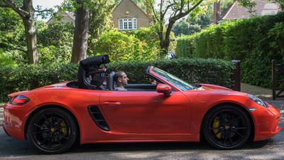 2016 Porsche 718 Boxster roof operation