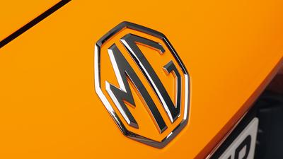 2022 MG4 electric car badge
