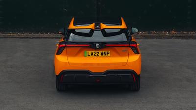 2022 MG4 electric car rear view