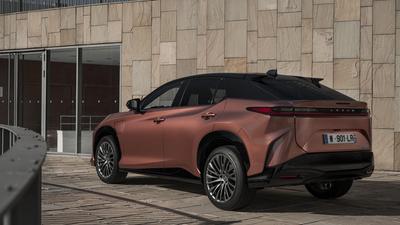 Lexus RZ450e static rear