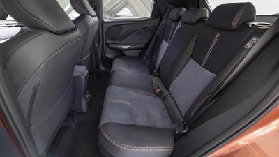 2024 Lexus LBX rear seats