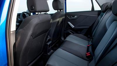 2016 Audi Q2 SUV rear seats
