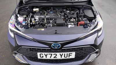 2023 Toyota Corolla hatchback engine
