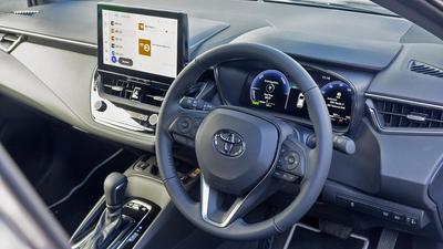 2023 Toyota Corolla hatchback interior