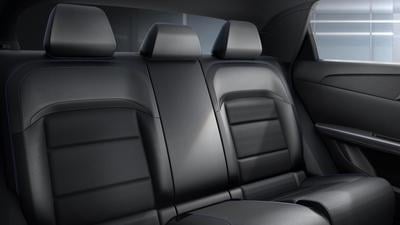 2022 MG4 electric car interior rear seat