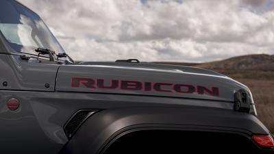 2024 Jeep Wrangler Rubicon bonnet detail