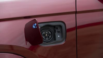 2024 Red Jeep Grand Cherokee plug socket