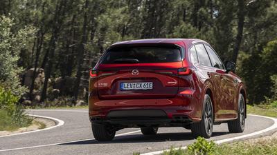 2022 Mazda CX-60 from the back