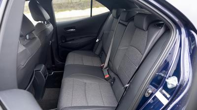 2023 Toyota Corolla hatchback rear seat