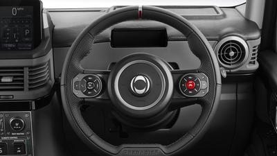 2022 Ineos Grenadier steering wheel