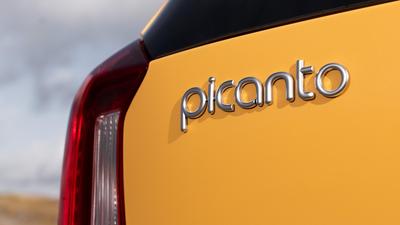 2020 Kia Picanto badge