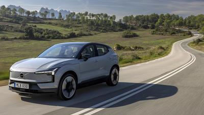 2023 Volvo EX30 driving front