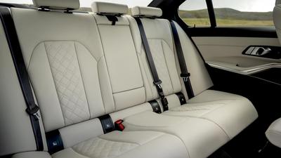 2022 BMW 3 Series saloon rear seats