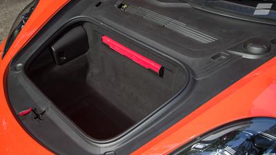 2016 Porsche 718 Boxster luggage compartment